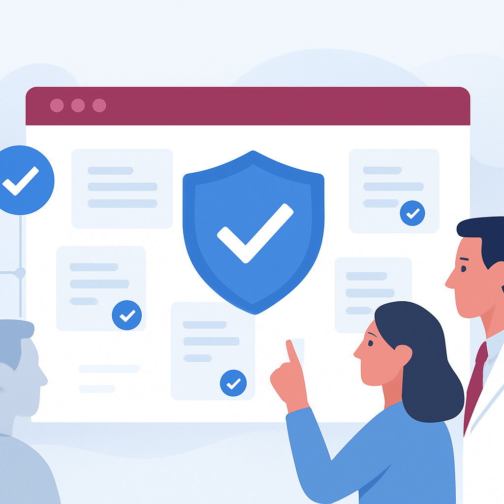 An automated compliance pipeline turning stacks of paperwork into verified, cleared records